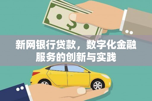梨树县新网银行贷款，数字化金融服务的创新与实践