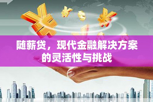 梨树县随薪贷，现代金融解决方案的灵活性与挑战