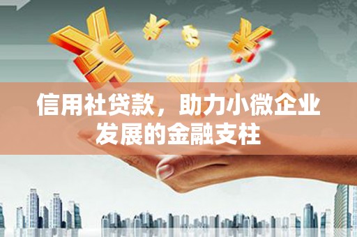梨树县信用社贷款，助力小微企业发展的金融支柱