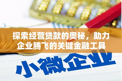 梨树县探索经营贷款的奥秘，助力企业腾飞的关键金融工具