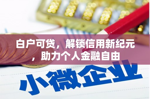 梨树县白户可贷，解锁信用新纪元，助力个人金融自由