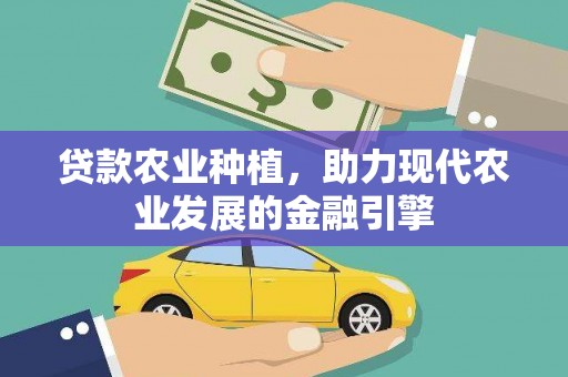 梨树县贷款农业种植，助力现代农业发展的金融引擎