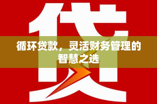 梨树县循环贷款，灵活财务管理的智慧之选