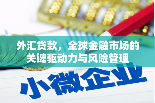 梨树县外汇贷款，全球金融市场的关键驱动力与风险管理
