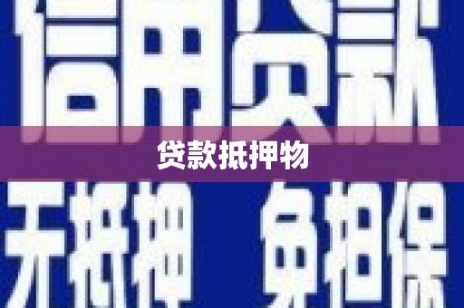 梨树县贷款抵押物