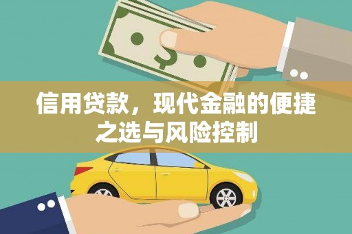 梨树县信用贷款，现代金融的便捷之选与风险控制