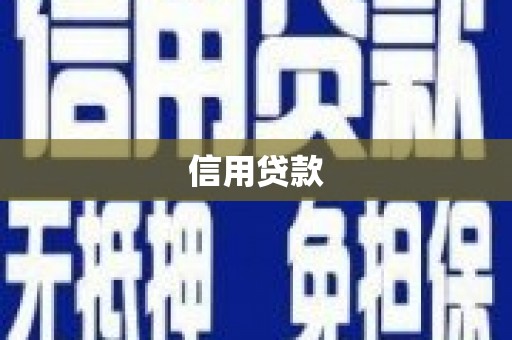 梨树县信用贷款