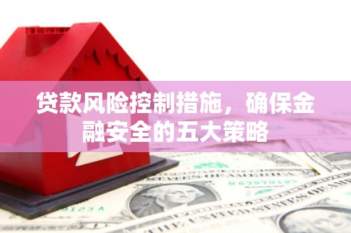 梨树县贷款风险控制措施，确保金融安全的五大策略