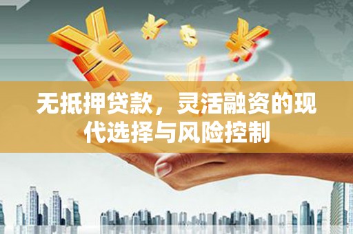 梨树县无抵押贷款，灵活融资的现代选择与风险控制