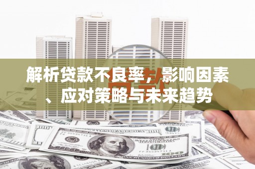 梨树县解析贷款不良率，影响因素、应对策略与未来趋势