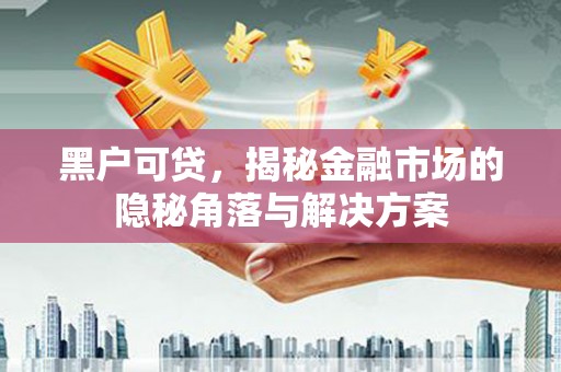 梨树县黑户可贷，揭秘金融市场的隐秘角落与解决方案