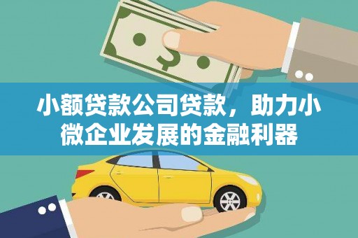 梨树县小额贷款公司贷款，助力小微企业发展的金融利器