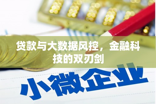 梨树县贷款与大数据风控，金融科技的双刃剑