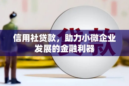 梨树县信用社贷款，助力小微企业发展的金融利器