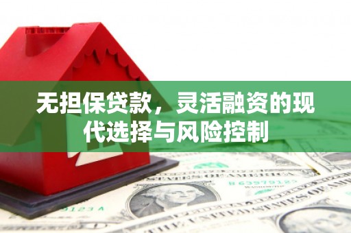 梨树县无担保贷款，灵活融资的现代选择与风险控制