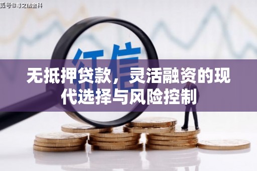 梨树县无抵押贷款，灵活融资的现代选择与风险控制