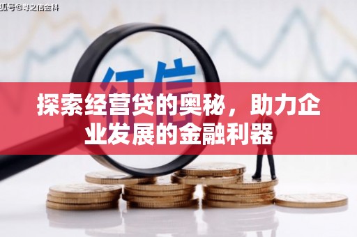 梨树县探索经营贷的奥秘，助力企业发展的金融利器