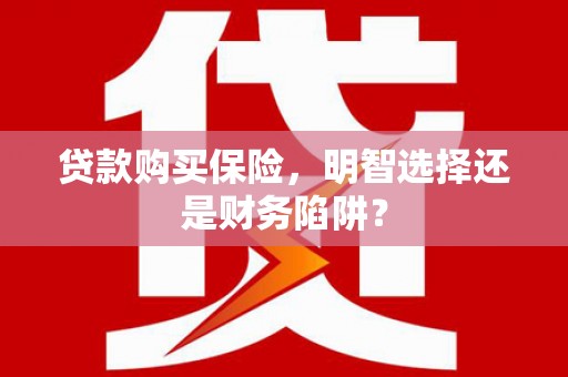 梨树县贷款购买保险，明智选择还是财务陷阱？