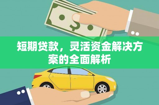 梨树县短期贷款，灵活资金解决方案的全面解析