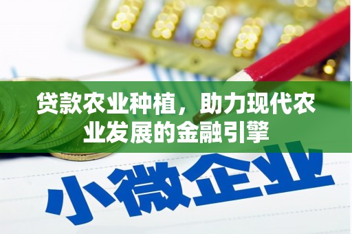 梨树县贷款农业种植，助力现代农业发展的金融引擎